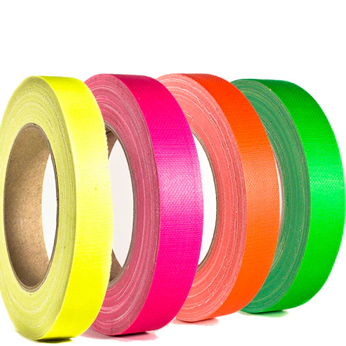Neon Glow Tape 19mm (25m, Orange)