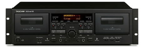 Tascam 202mkVII Doppel-Kassettenrekorder