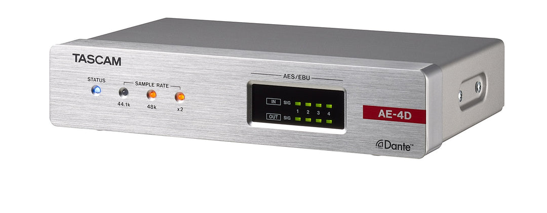 Tascam AE-4 AES/EBU Dante-Konverter 2in / 2 out, XLR