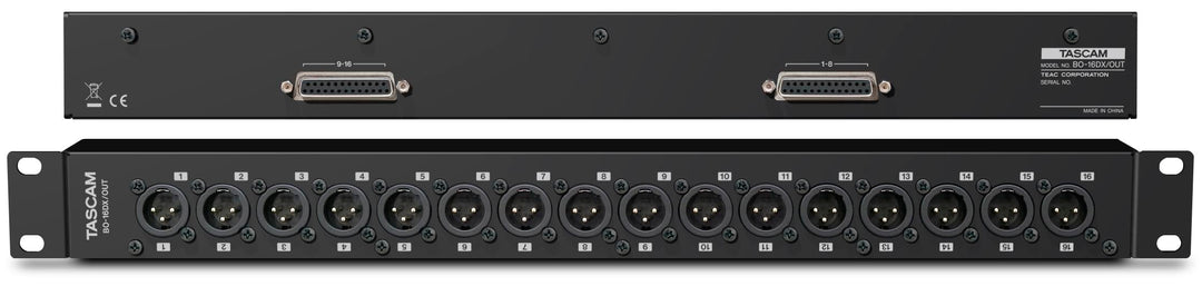 Tascam Breakout box 16 symmetrische Ausgänge