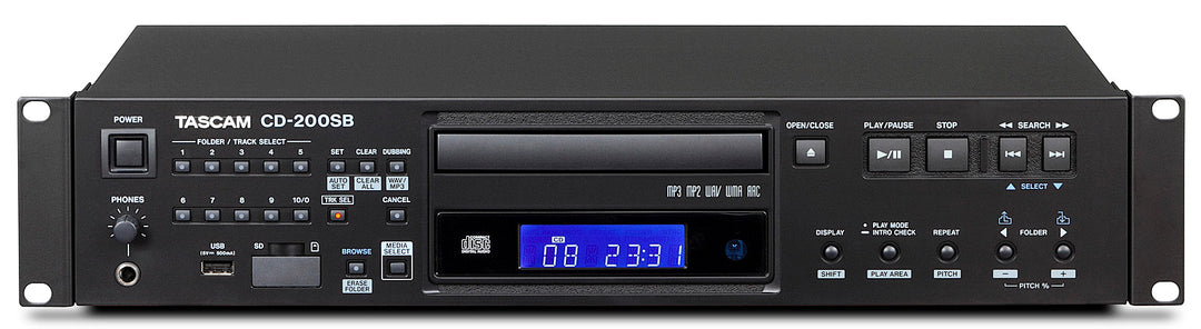 Tascam CD-200SB CD- und Festplatten-Player