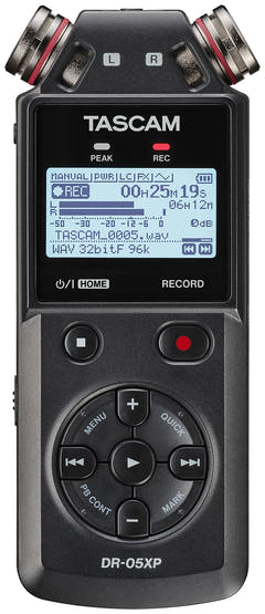 Tascam DR-05XP Handrekorder, Diktiergerät
