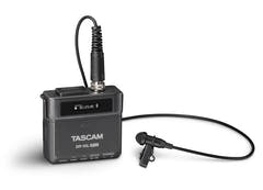 Tascam DR-10L Pro Recorder mit Lavalier-mikrofone, schwarz