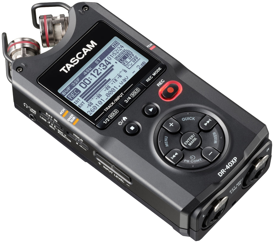 Tascam DR-40XP tragbarer Recorder, Diktiergerät