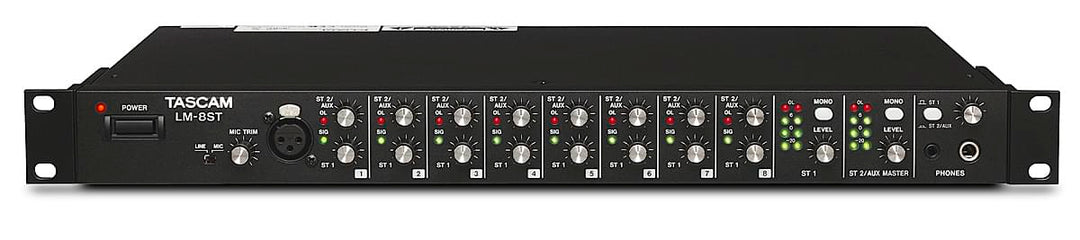 Tascam LM-8ST Line-Mixer 8 Stereokanäle