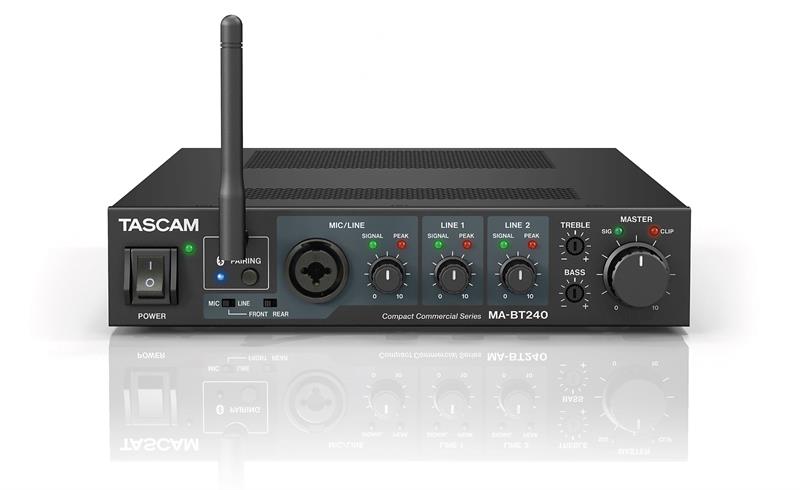 Tascam Mischpultverstärker 240W 100 Volt m/Bluetooth