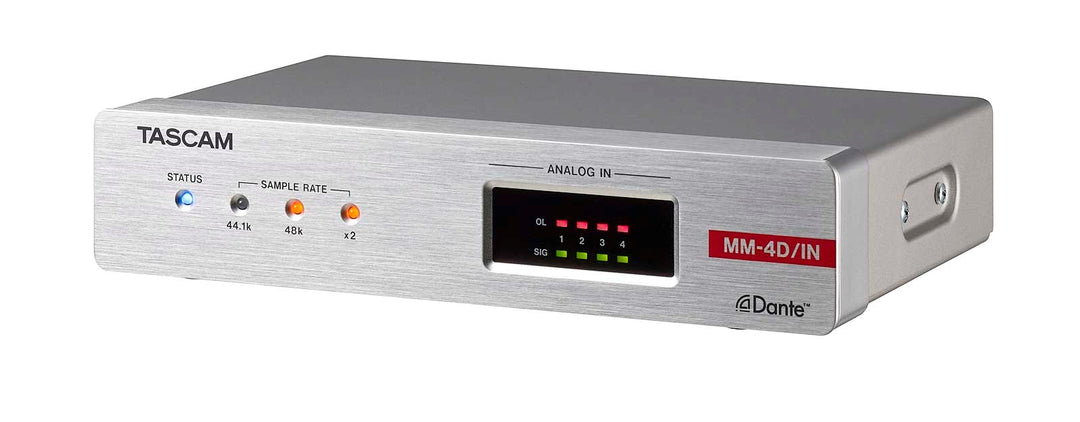 Tascam MM-2D Analog-Dante-Konverter 2in / 2 out, XLR