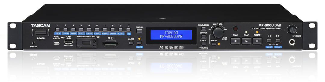 Tascam Mediaplayer mit SD/USB und DAB/FM-Tuner