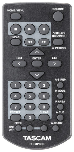 Tascam Mediaplayer mit SD/USB und DAB/FM-Tuner