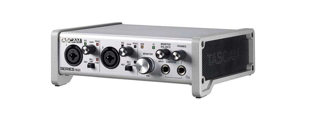 Tascam Series 102i USB audio/Midi-Interface mit DSP-Mixer 10in/4out