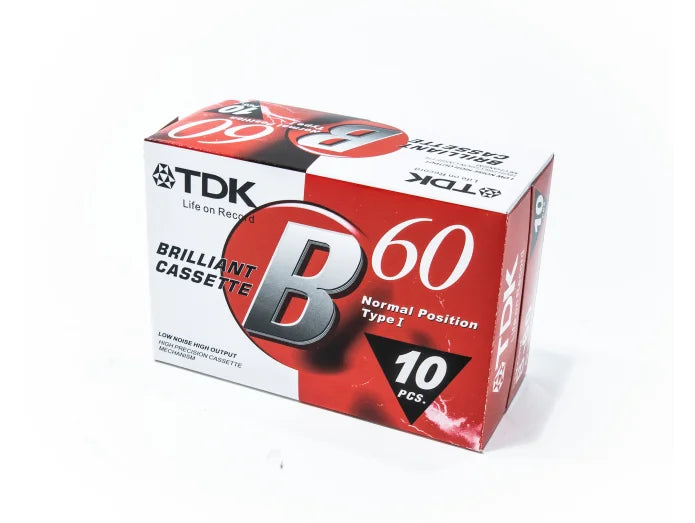 TDK - Kassette (10x60 min.)