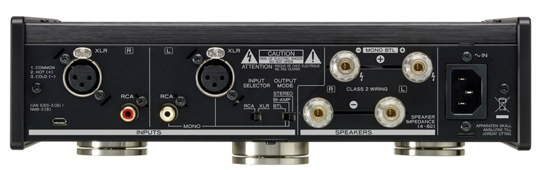 TEAC AP-505 Stereo Endverstärker (Silber)