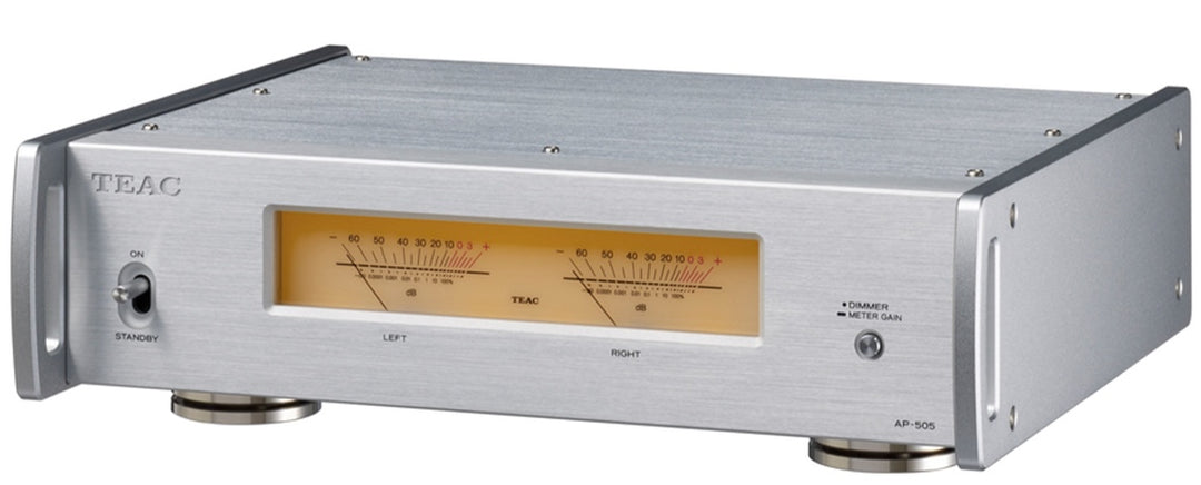 TEAC AP-505 Stereo Endverstärker (Silber)