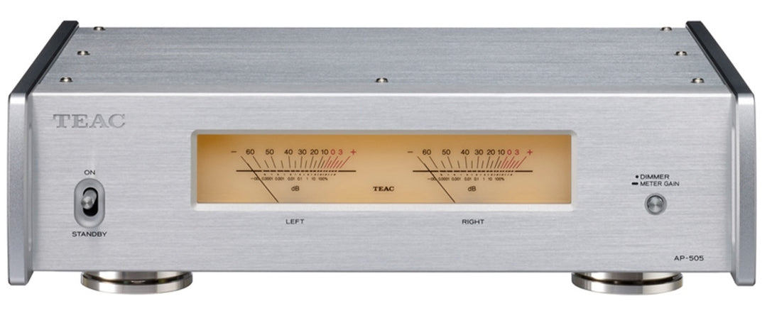 TEAC AP-505 Stereo Endverstärker (Silber)
