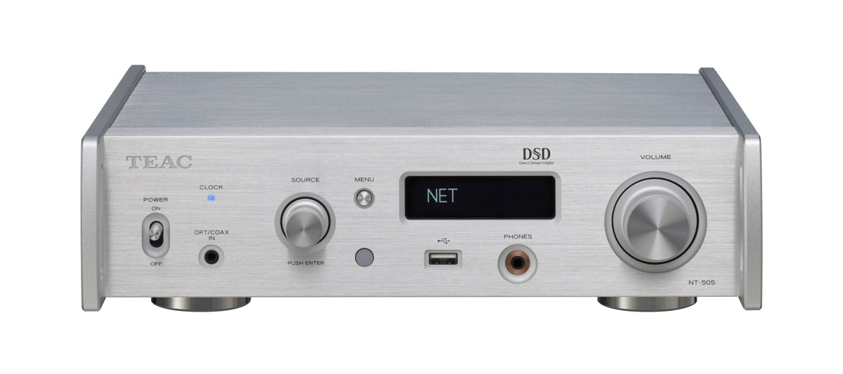 TEAC NT-505-X USB-Netzwerk-DAC-Vorverstärker (Silber)