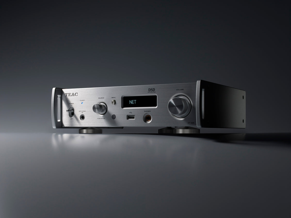 TEAC NT-505-X USB-Netzwerk-DAC-Vorverstärker (Silber)