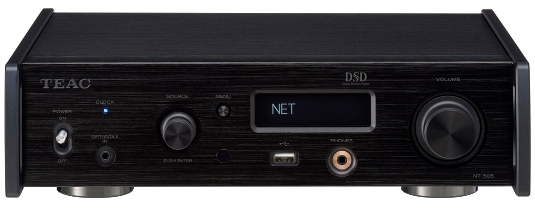 TEAC NT-505-X USB-Netzwerk-DAC-Vorverstärker (Schwarz)