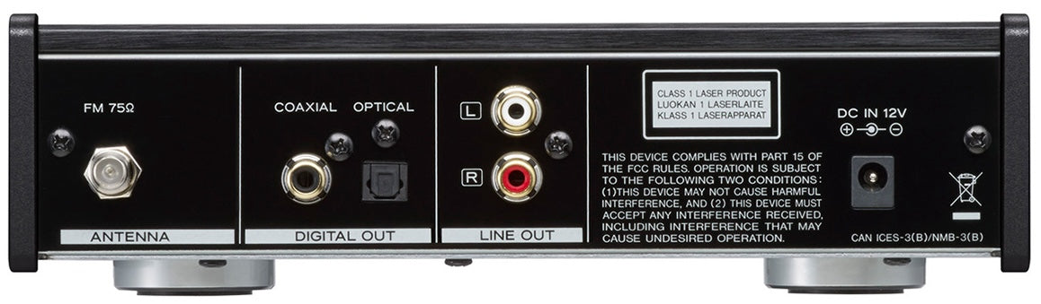 TEAC PD-301DAB-X/B, DAB+/FM und CD-Player (Schwarz)