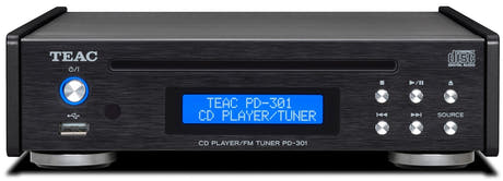 TEAC PD-301DAB-X/B, DAB+/FM und CD-Player (Schwarz)