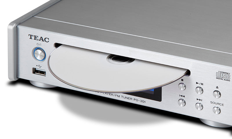 TEAC PD-301DAB-X/B, DAB+/FM und CD-Player (Schwarz)