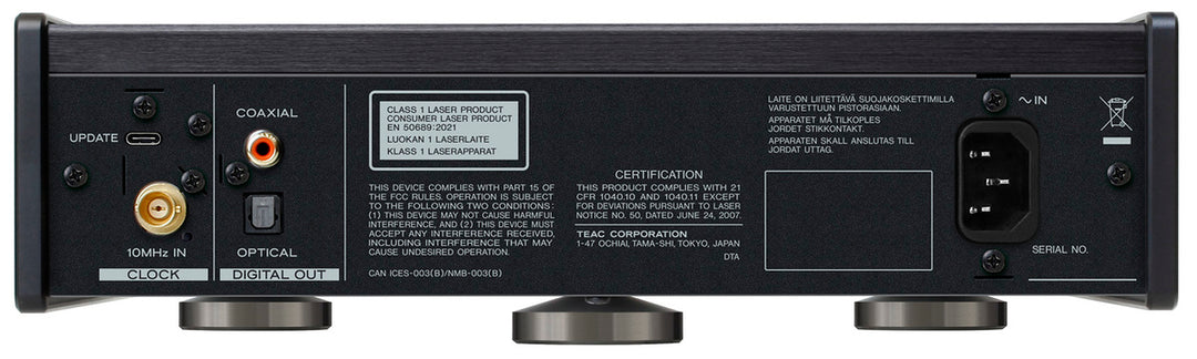 TEAC PD-505T CD-Player (Schwarz)