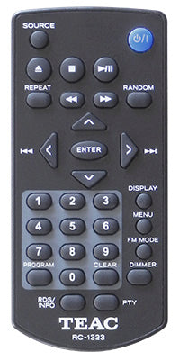 TEAC PD-301DAB-X/S, DAB+/FM and CD player, Silver