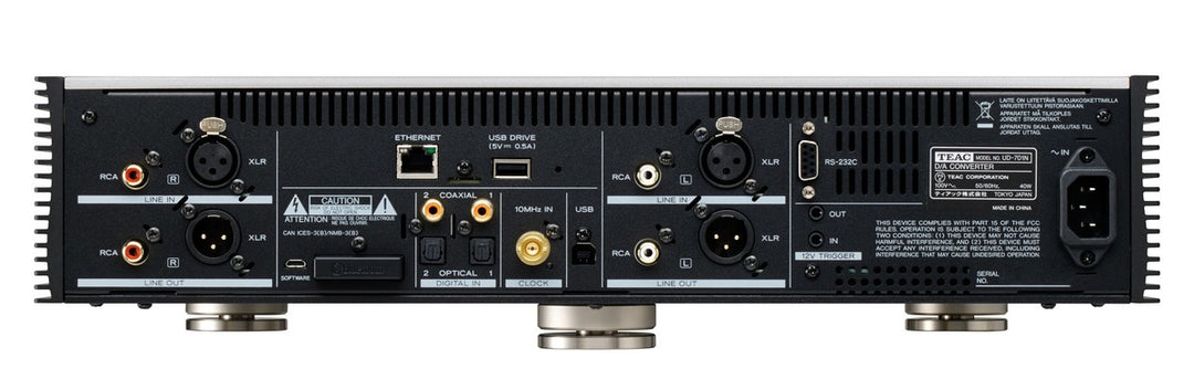 TEAC UD-701N Netzwerk-DAC-Vorverstärker (Silber)