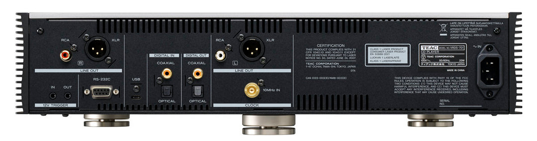 TEAC VRDS-701 CD-Player (Silber)
