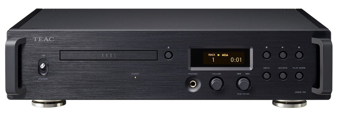 TEAC VRDS-701 CD-Player (Schwarz)