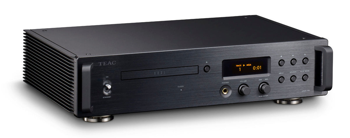 TEAC VRDS-701 CD-Player (Schwarz)