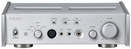 TEAC HA-507 Kopfhörer und Vorverstärker Silver