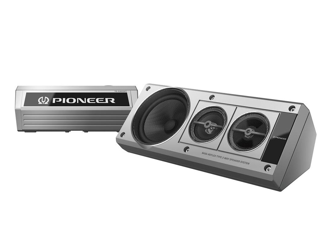 Pioneer TS-X40SXT Retro-3-Wege-Hutablagenlautsprecher – 100 W max., 13 cm