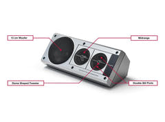 Pioneer TS-X40SXT Retro-3-Wege-Hutablagenlautsprecher – 100 W max., 13 cm