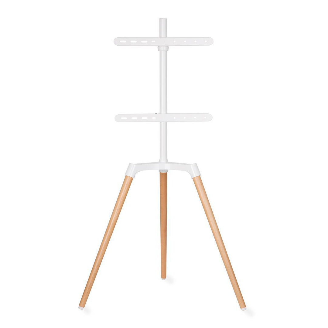 TV Bodenständer (Weiß, Buche, 50-65")