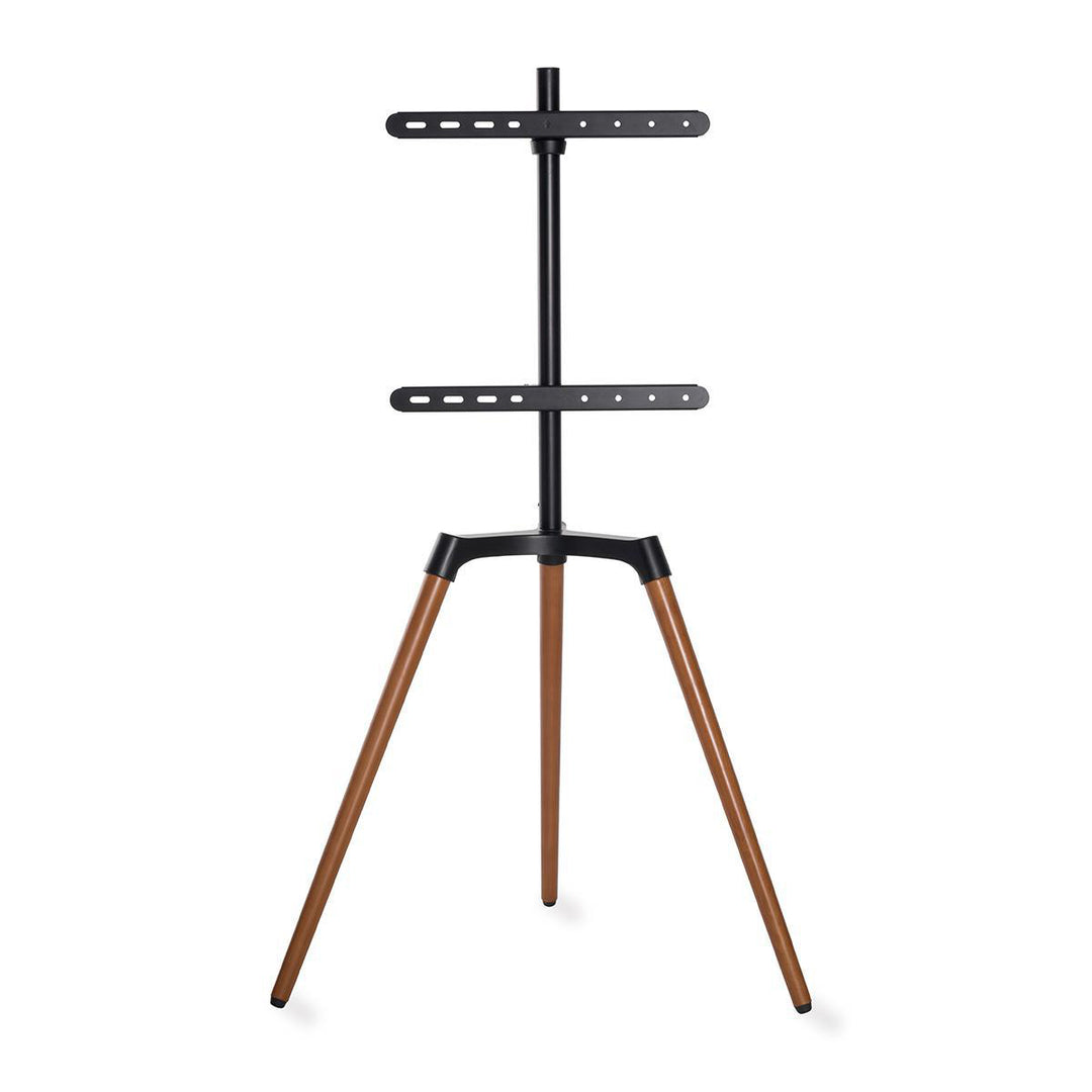 TV Bodenständer (Schwarz, Buche 50-65")