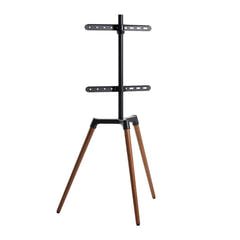 TV Bodenständer (Schwarz, Buche 50-65")