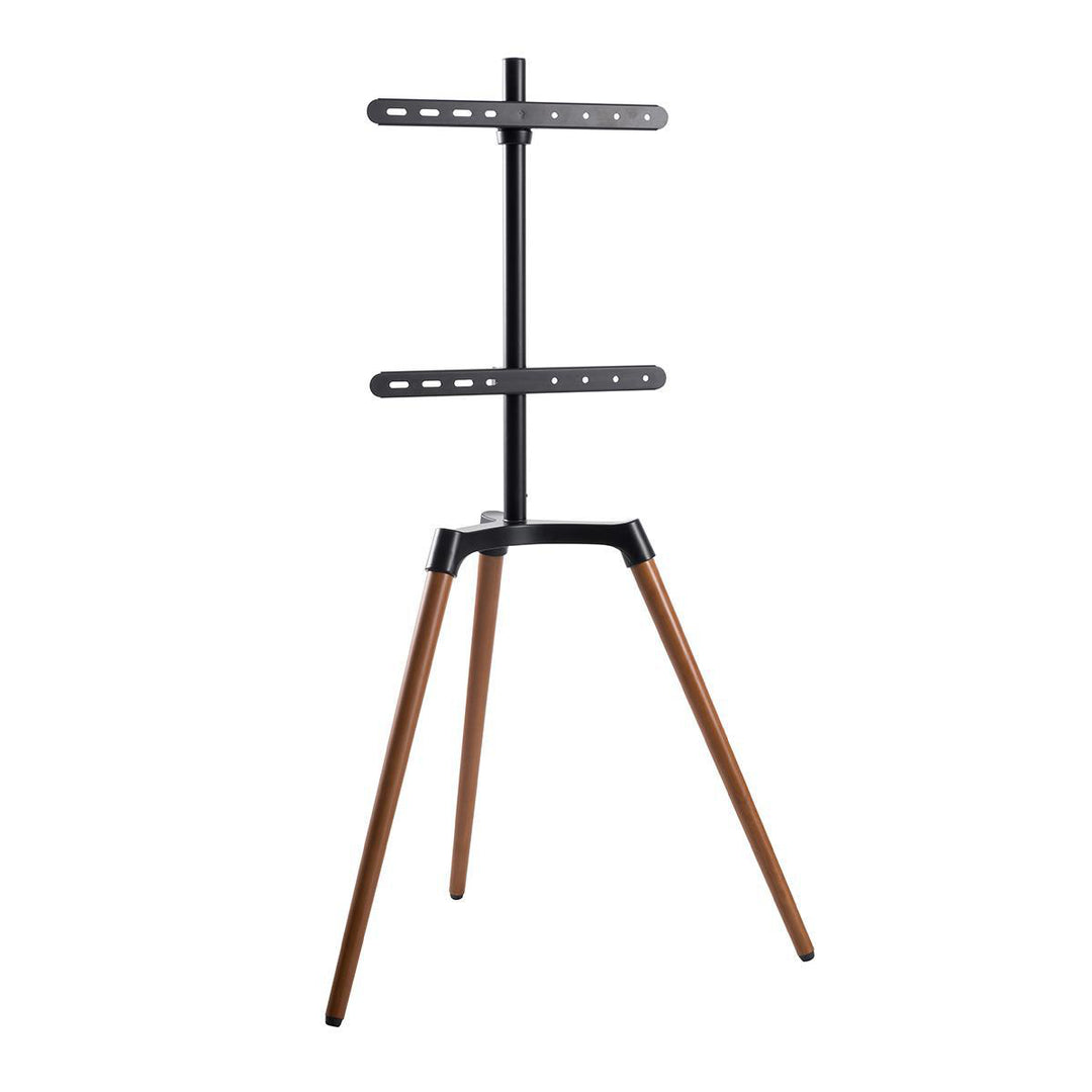 TV Bodenständer (Schwarz, Buche 50-65")