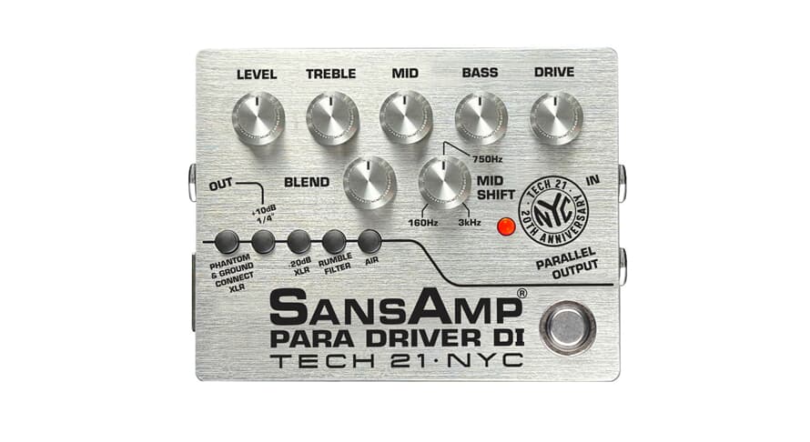 Tech 21 SansAmp Para Driver DI 20th Anniversary Vorverstärker