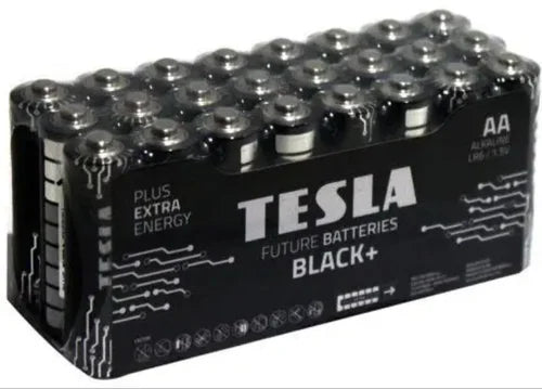 Tesla Black+ AA Batterien (24 Stück)