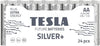 Tesla Silver+ AA Alkaline Batterien (24 stk)