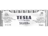 Tesla Silver+ AA Alkaline-Batterien (10 Stück)