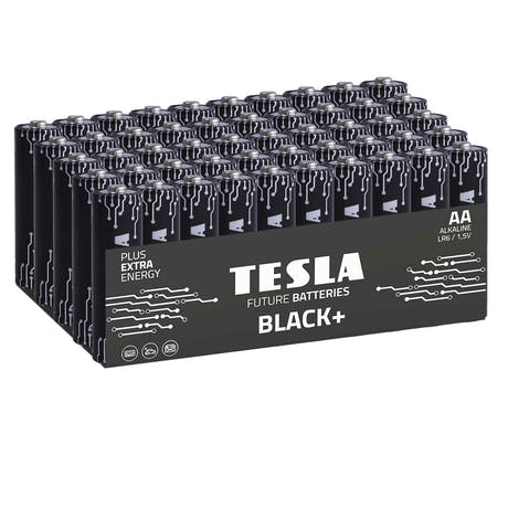 Tesla Black+ AA Batterien (50 stk)