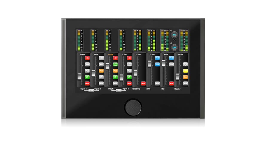 iCon Touch 8 USB-Audiointerface mit Touchscreen, 12x12