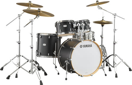 Yamaha Tour Custom Standard Drumset (Licorice Satin)