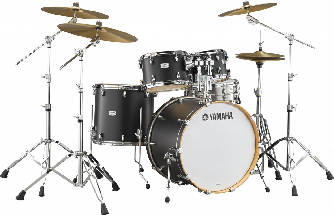 Yamaha Tour Custom Standard Drumset (Licorice Satin)