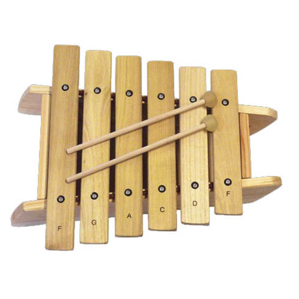 Trommus Marimba F, 6 toner