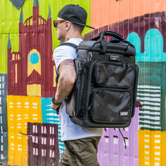 UDG Ultimate ProducerBag Large - Sort / Orange indvendig