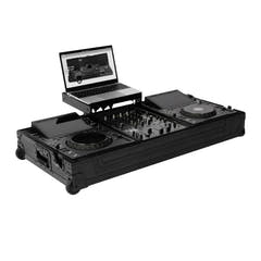UDG Ultimate Flight Case Set AlphaTheta CDJ-3000X/DJM-V5 Schwarz