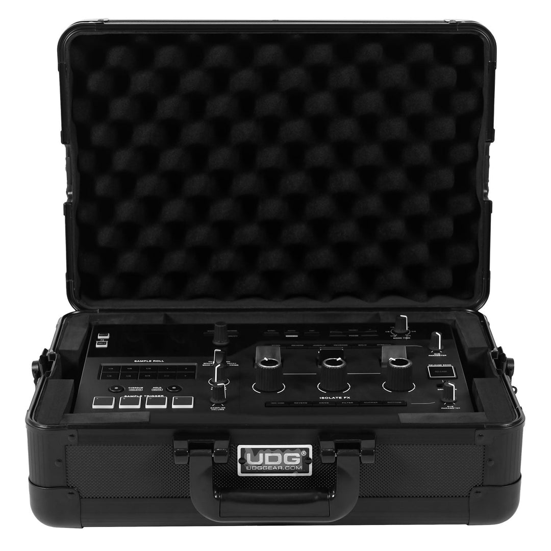 UDG Ultimate Aluminum Flight Case AlphaTheta RMX-Ignite Schwarz