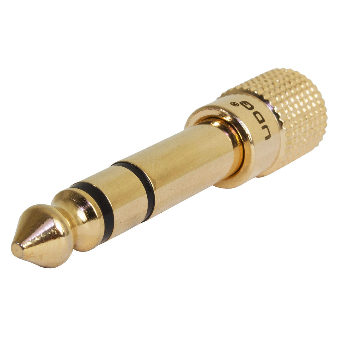 UDG Ultimate Kopfhörer-Klinkenadapter Stecker 3.5mm (1/8”) auf 6.35mm (1/4”)